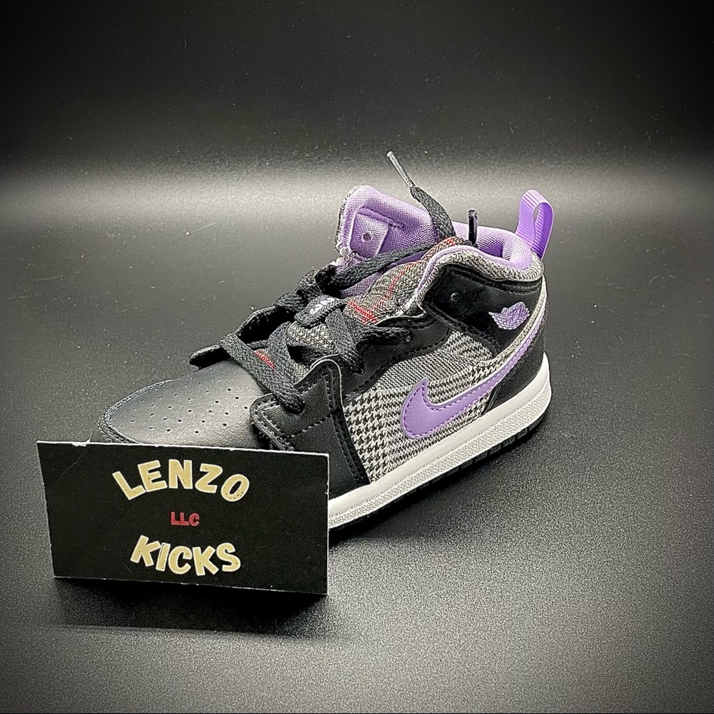 Jordan 1 Mid Toddler “Lilac” Size 10c